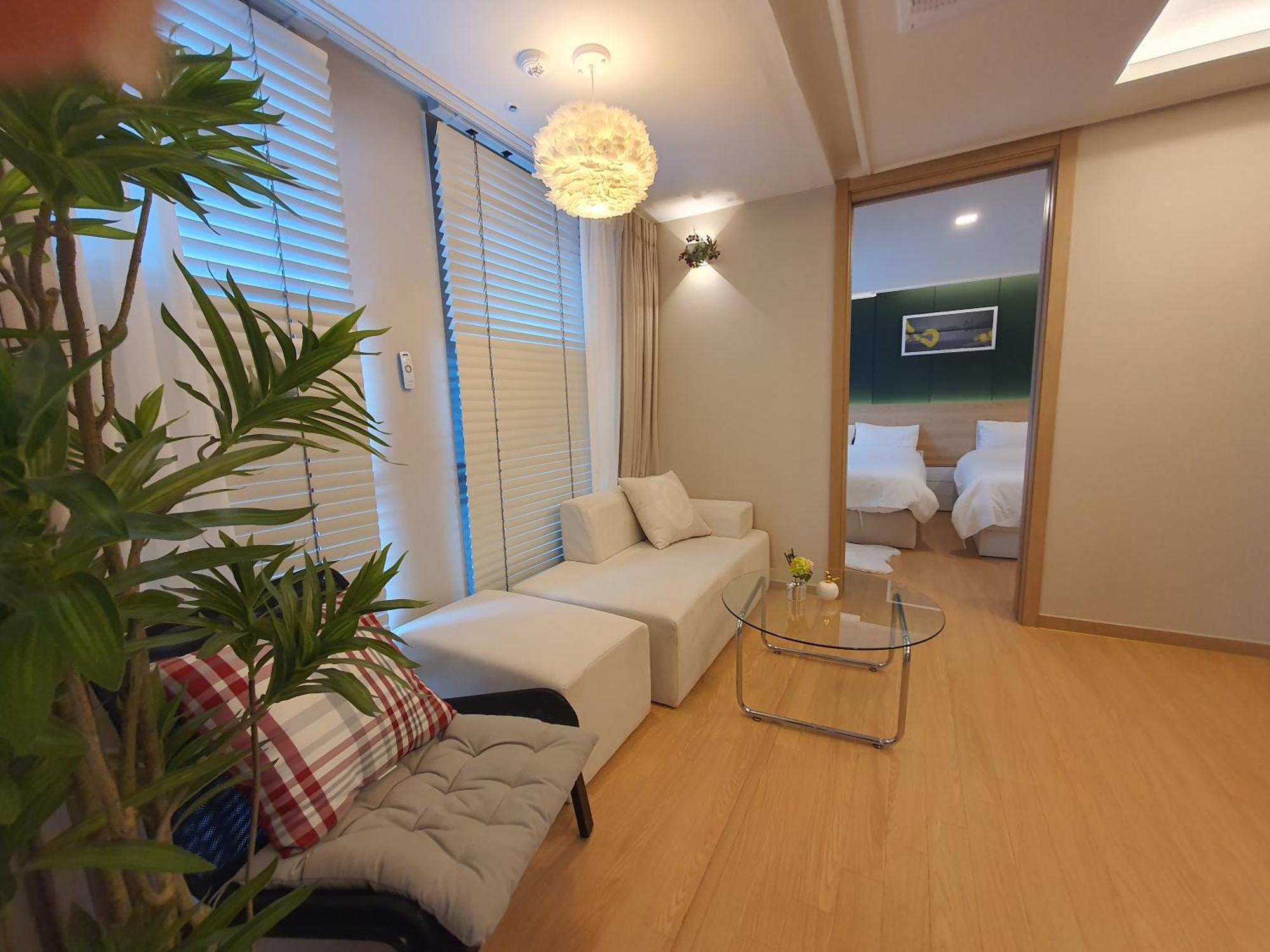 Haeundae Ocean Family Appartement Busan Buitenkant foto