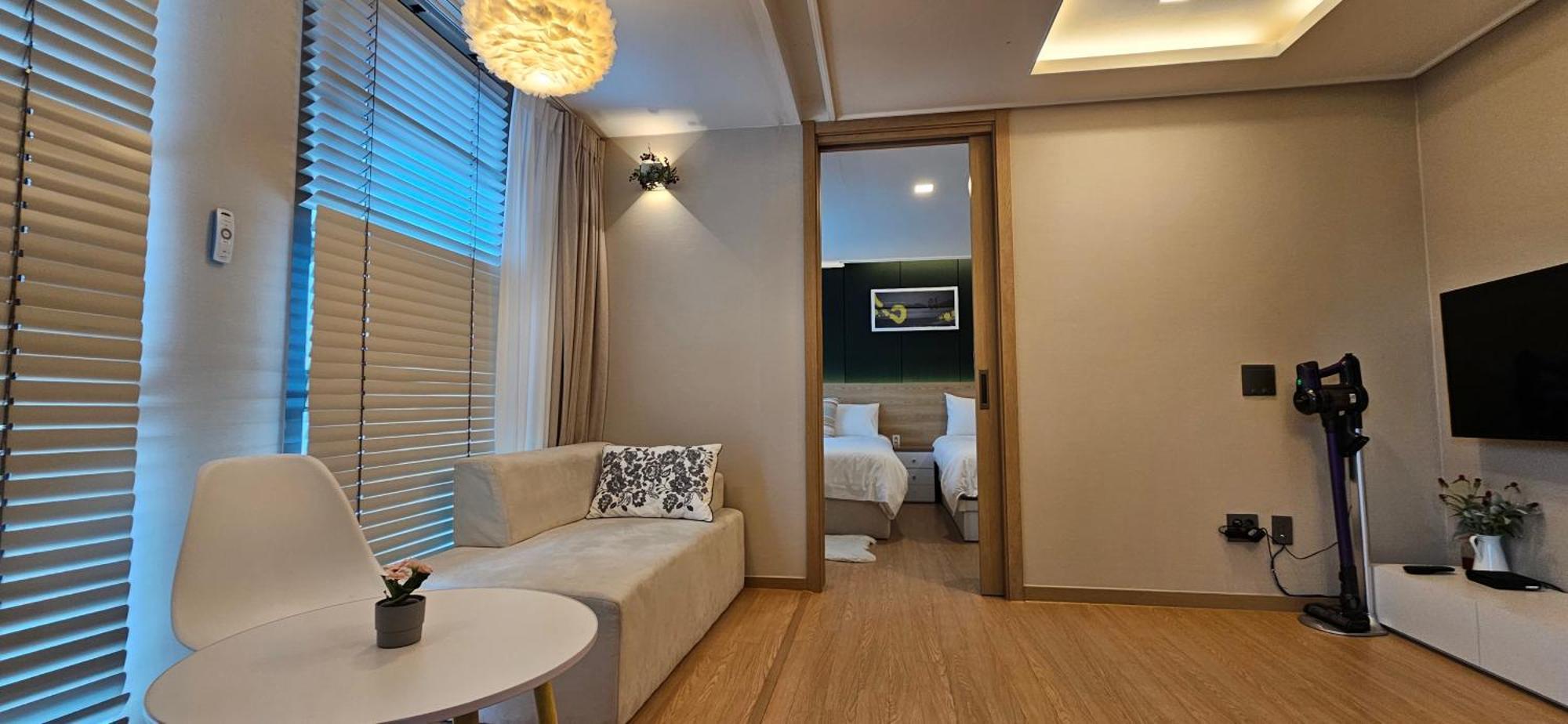 Haeundae Ocean Family Appartement Busan Buitenkant foto