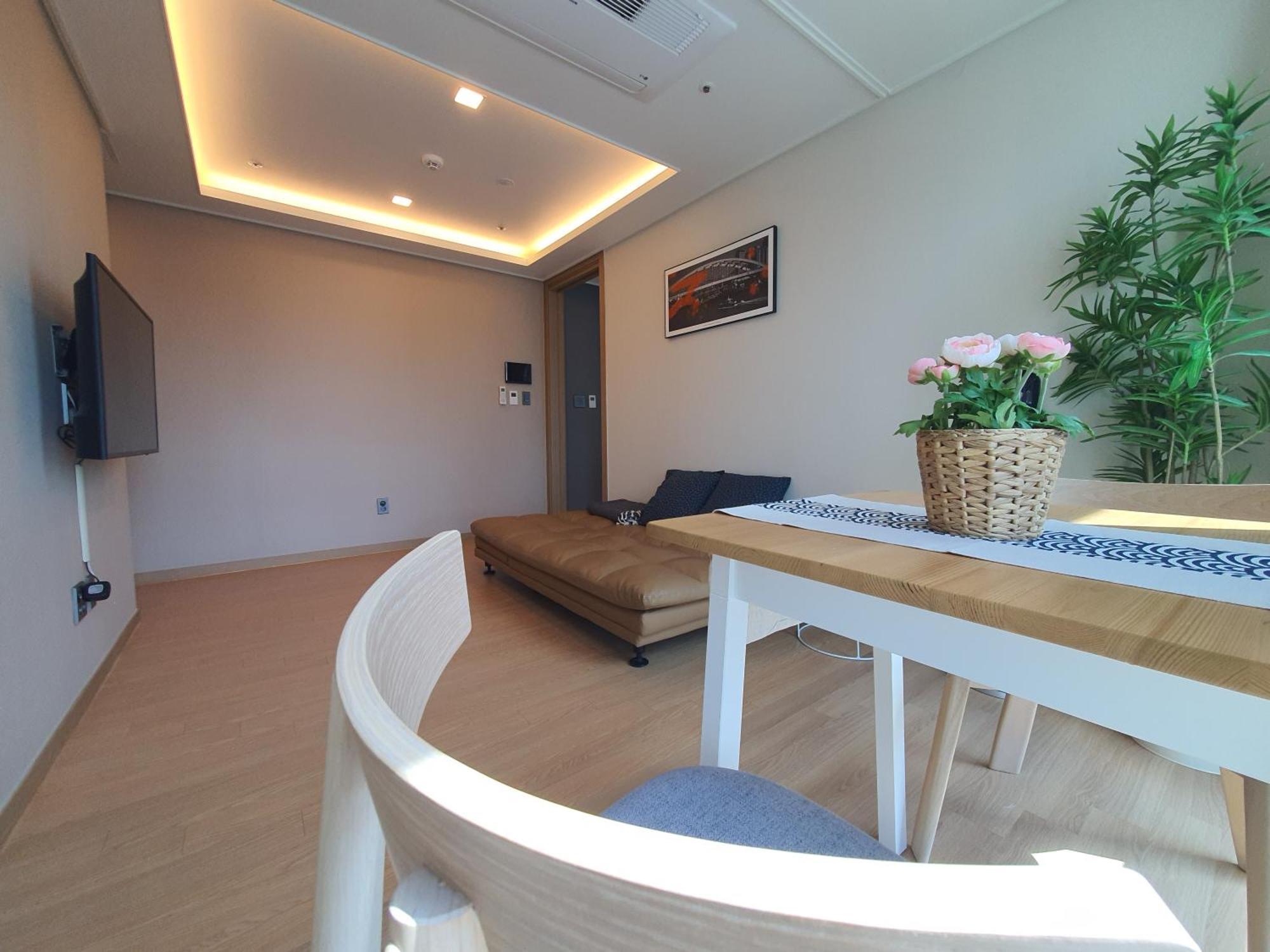 Haeundae Ocean Family Appartement Busan Buitenkant foto